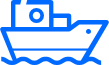 Piktogramm von einem Schiff